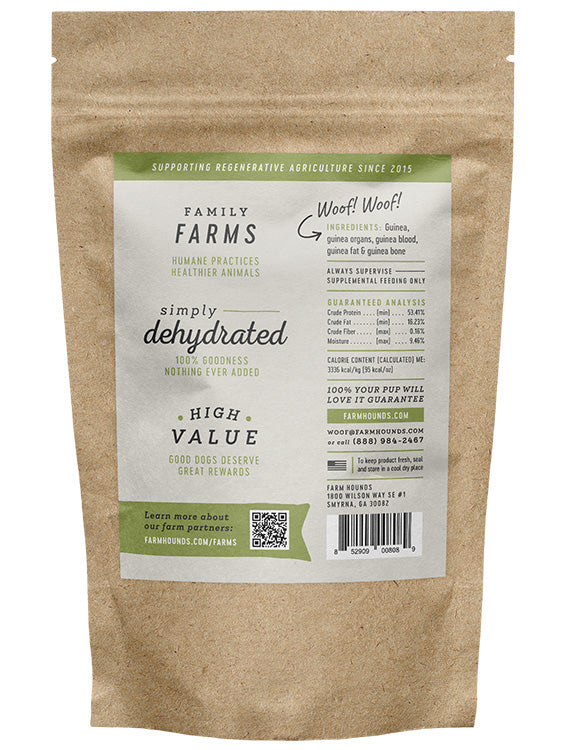 Farm Hounds Guinea Fowl Strips (Heritage Breed)