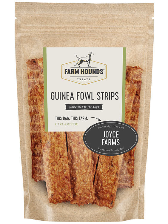 Farm Hounds Guinea Fowl Strips (Heritage Breed)